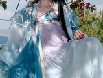 Charming Cloud Silk:A Womans Cheongsam with Delicate Cloud-Inspired Pattern and Qipao Collar