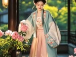 Vintage-Style Hanfu Skirt:A Journey into the World of Ancient Elegance