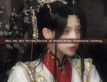 Classic High Ponytail Hair Accessories in Ancient Costume