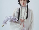明治时期汉服女童，传统与时尚的交融