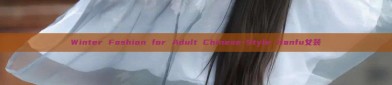 Winter Fashion for Adult Chinese-Style Hanfu女装