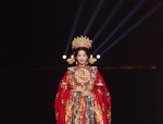 The Enchanting Charm of Xiangyunsha Cheongsam Skirt Over the Knee