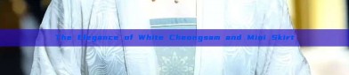The Elegance of White Cheongsam and Mini Skirt