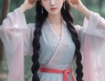 The Bridal Gown of荣耀与时尚，披肩婚礼中的新娘马面裙