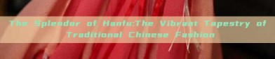 The Splendor of Hanfu:The Vibrant Tapestry of Traditional Chinese Fashion