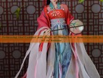 Butterflies Embrace Hanfu as Blossoms Fade