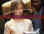 A Little Girls Elegant Journey with a Horse-Face Skirt and a Hooded Cape