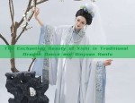 The Enchanting Beauty of Xishi in Traditional Dragon Dance and Qinyuan Hanfu