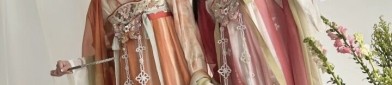 Autumn and Spring Fashion for Little Girls in Traditional Chinese Hanfu Knee-High Boots