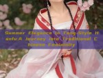 The Rise of Hanfu Fashion:Exploring the Trend of High Ponytails with Wigs