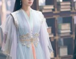 The Charm of Sleeve-to-Mid-Chest Cheongsam Dress with Three-Quarter Length Sleeves
