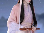 Summer Lightweight Hanfu Girls Outfit Set