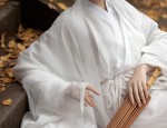 The Splendor of Orange Hanfu:Embracing the Chest-High Tradition