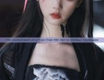 The Enchantment of Black Cheongsam with Plum Blossom Pattern