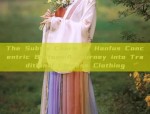 The Subtle Charm of Hanfus Concentric Buttons:A Journey into Traditional Chinese Clothing