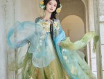 The Blue Cheongsam:A Sanitary Silk Elegance