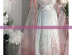 The Enigma of a Red Hanfu Woman in Ancient Costume