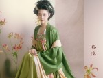 A Little Girls Fashion Statement:The Plum-Blossom Skirt with Horseface Design and Standing Collar