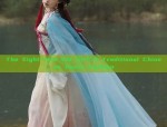Summer Girls Traditional Chinese-Style Hanfu Dress Set