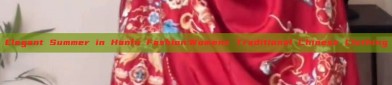 Elegant Summer in Hanfu Fashion:Womens Traditional Chinese Clothing