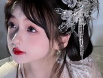Winter Warmth in a Large Size One-Piece Hanfu Short Jacket