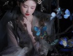Winter and Autumn Fashion Trends for Little Girls in Traditional Hanfu Costumes