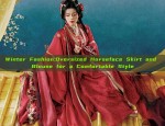 Winter Fashion:Oversized Horseface Skirt and Blouse for a Comfortable Style