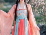 Snowy Chiffon Dress for Little Girls:The Enchantment of Hanfu Fashion