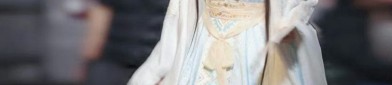 The Little Girl in Red Hanfu Shoes