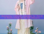 The Enchantment of Dark Cheongsam for Young Girls