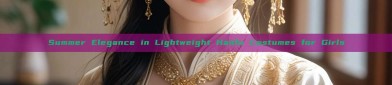 Summer Elegance in Lightweight Hanfu Costumes for Girls
