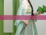 The Enchanting Yellow Cheongsam Girl