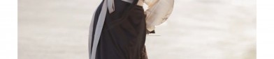 A 12-Year-Old Girl in Traditional Chinese Hanfu Costume