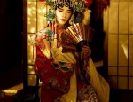 Black Traditional Chinese Style Horseface Skirt