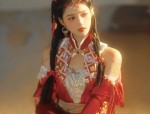 Red Cheongsam Women:Embracing the Neo-Chinese Style