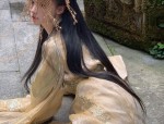 The Elegance of a Half-Qipao Blouse:A Fashionable Journey Through Traditional Beauty