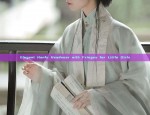Elegant Hanfu Headwear with Fringes for Little Girls