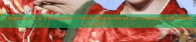 Elegance in a Cheongsam Clutch Bag:A Blend of Tradition and Modernity