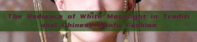 The Radiance of White Moonlight in Traditional Chinese Hanfu Fashion