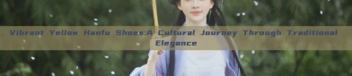 Vibrant Yellow Hanfu Shoes:A Cultural Journey Through Traditional Elegance