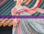 A Little Girl in a Blue Plaid Cheongsam:Embracing Traditional Elegance