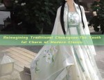 The Student in a Pink Hanfu:Embracing Traditional Elegance