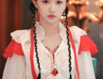 鞠婧祎壁上观同款汉服，时尚与传统的完美结合