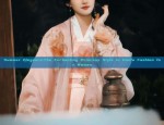 Vibrant Red:The Charm of Waist-Length Hanfu Traditional Chinese Clothing
