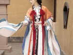 Childrens New Year Celebration in Cheongsam-Style Qipao Dress