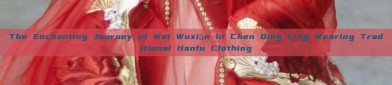 The Enchanting Journey of Wei Wuxián in Chen Qing Ling Wearing Traditional Hanfu Clothing