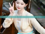 A Pink Cheongsam for the Little Girls New Year Celebration
