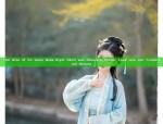 Chiffon Hanfu Costumes for Girls:A Cool and Delightful Wear in Summer Snowfall