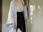 The Elegance of Black Cheongsam Qipao:Long Chinese-Style Fashion