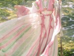 Plus Size New Chinese Style Horseface Skirt Ensemble